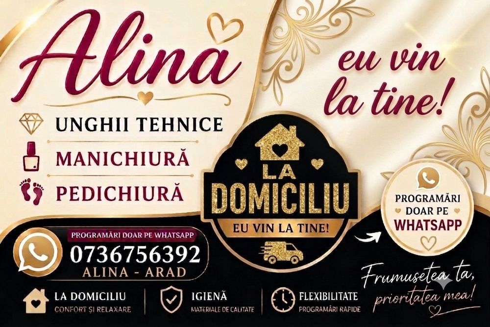 Manichiura-Pedichiura la domiciliul tau