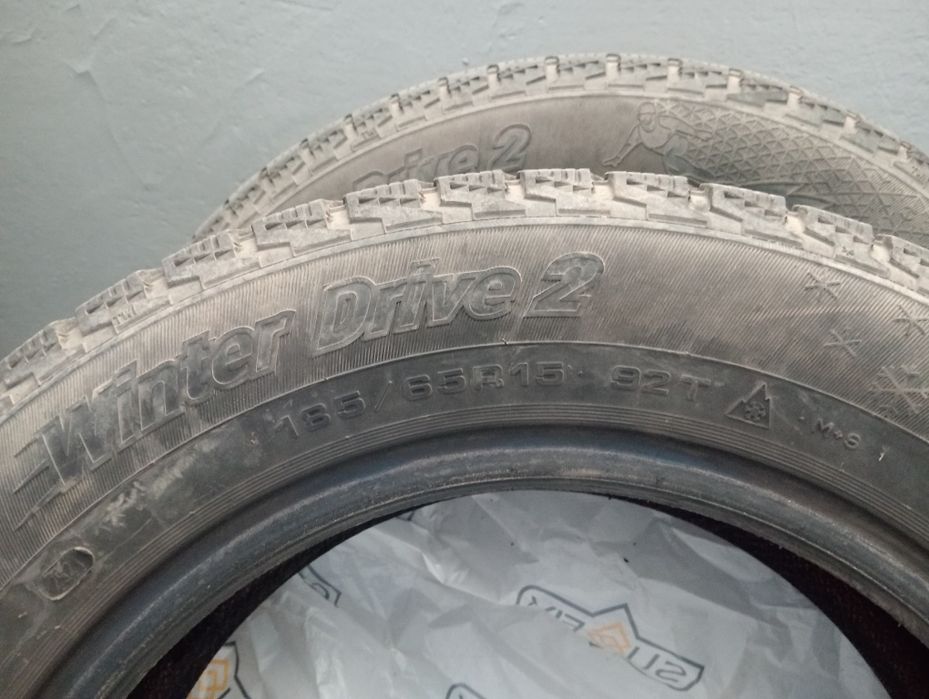 Зимние шины, б/у