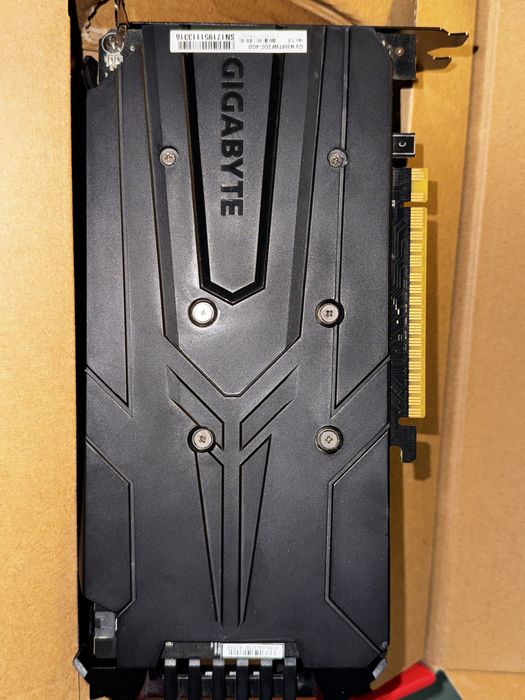 Placă video Gigabyte GeForce GTX 1050 Ti 4GB GDDR5 – Windforce OC