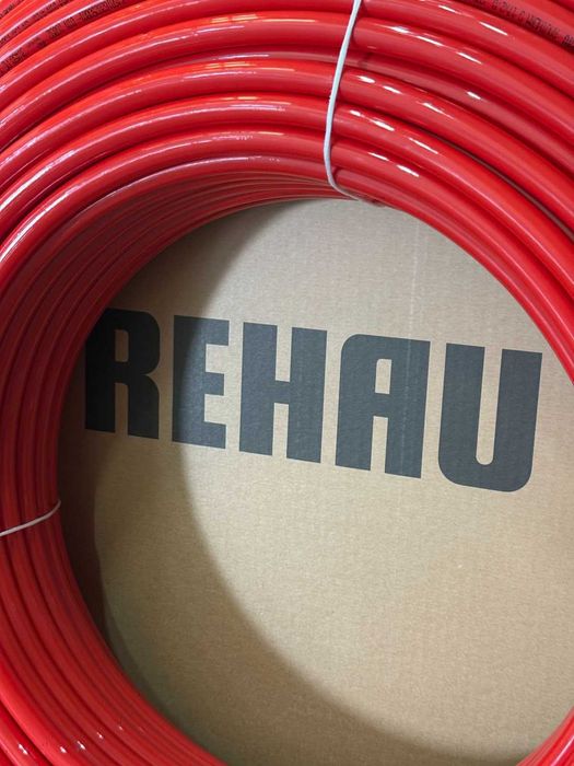 REHAU тръба ф17 червена 120м | подово отопление | PEX тръба |отопление