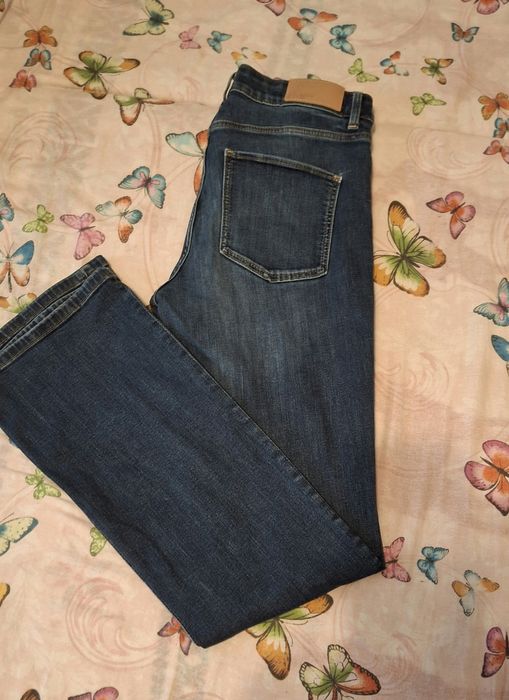 Blugi dama albastru C&A 40