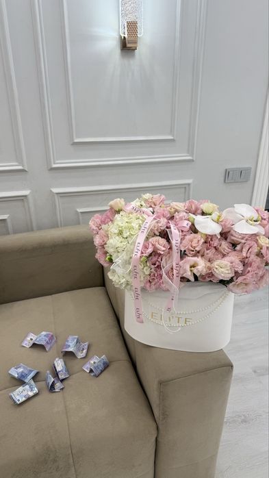 Букет композиция elite flowers бу
