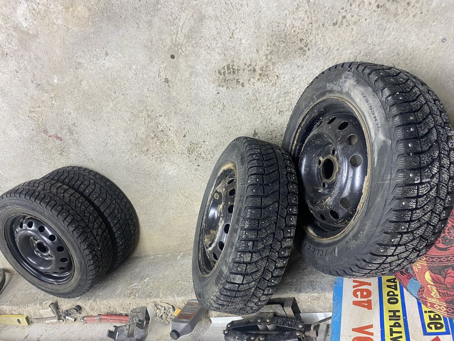 накаченный R14 комплект дискасмен