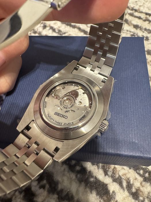 Seiko Mod Datejust Olive Green