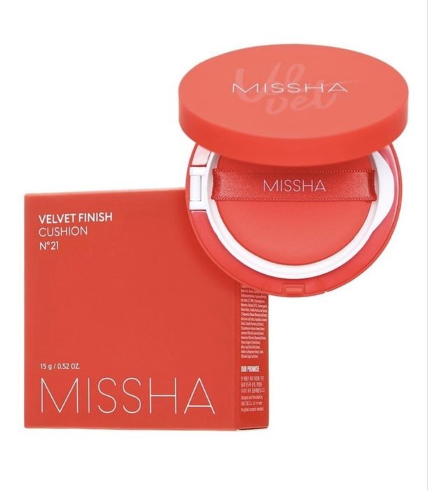 Тональный крем и кушоны