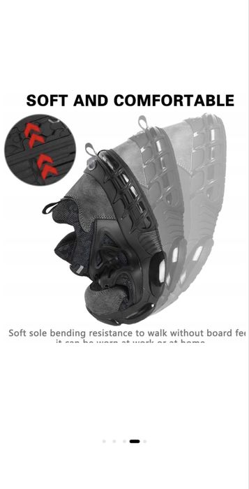 Pantofi de lucru/ protectia muncii anti-soc, anti-perforare EU 42 41