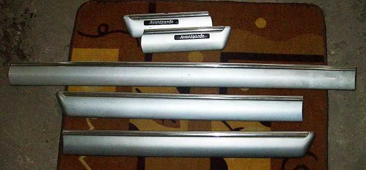 Молдинги и накладки Мерседес 210