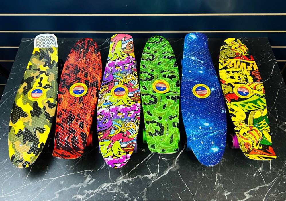 Новые скейтборд. Бесплатная доставка