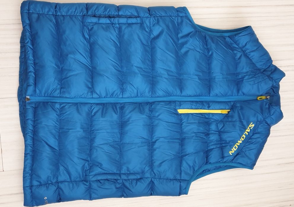 Salomon Pertex Quantum Down Vest Mens Size M  / L ОРИГИНАЛ Мъжки Пухен Елек!