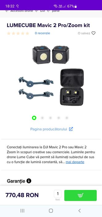 Lumecube Mavic2 pro / Zoom kit