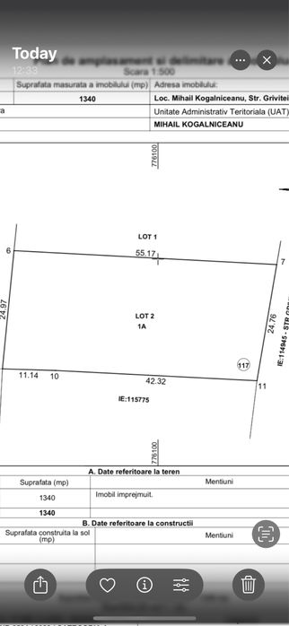 Vand Teren Jud.CT Loc. Mihail Kogalniceanu