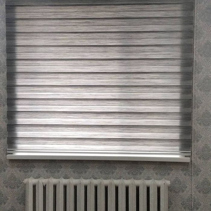 "Зебра" ролл-шторы День-ночь.