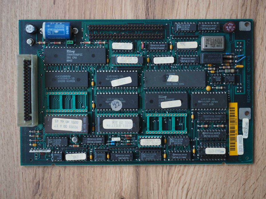 Placă procesor 4ML Nixdorf Computer RECHNERKARTE ND44/45 Zilog Z80A