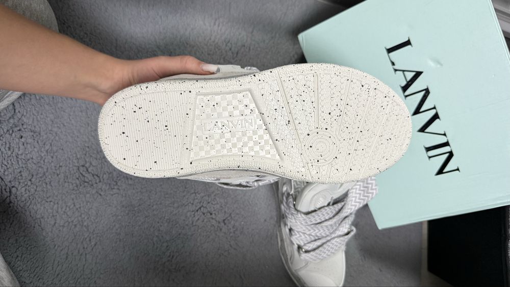 Lanvin Curb White Oreo