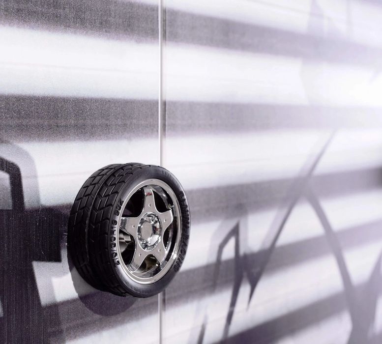 Детски Трикрилен гардероб Champion Racer