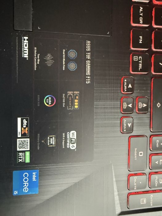 Asus TUF GAMING F15 32GB ram