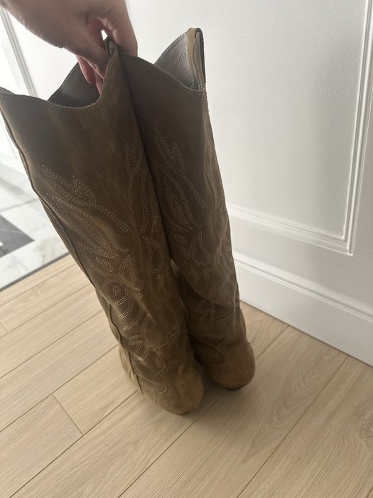 Казаки натуральная замша 41 размер