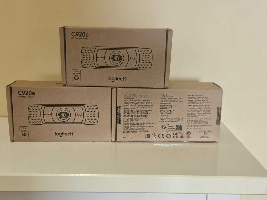 Logitech Business Webcam C920е Peste C920! Gaming, OBS, Streaming, Jasmin ZOOM Sigilata! Videochat, TikTok