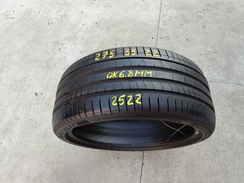 O anvelopa de vara 275 35 22 pirelli p zero pz4 profil de 6,8 mm dot 2522