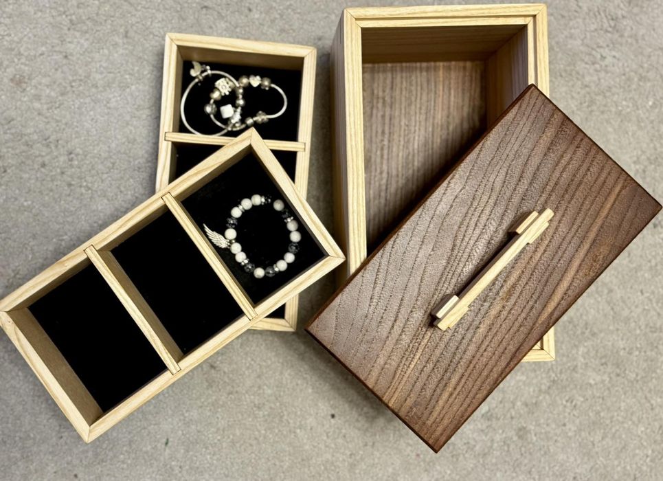 Ръчно изработена кутия за бижута
