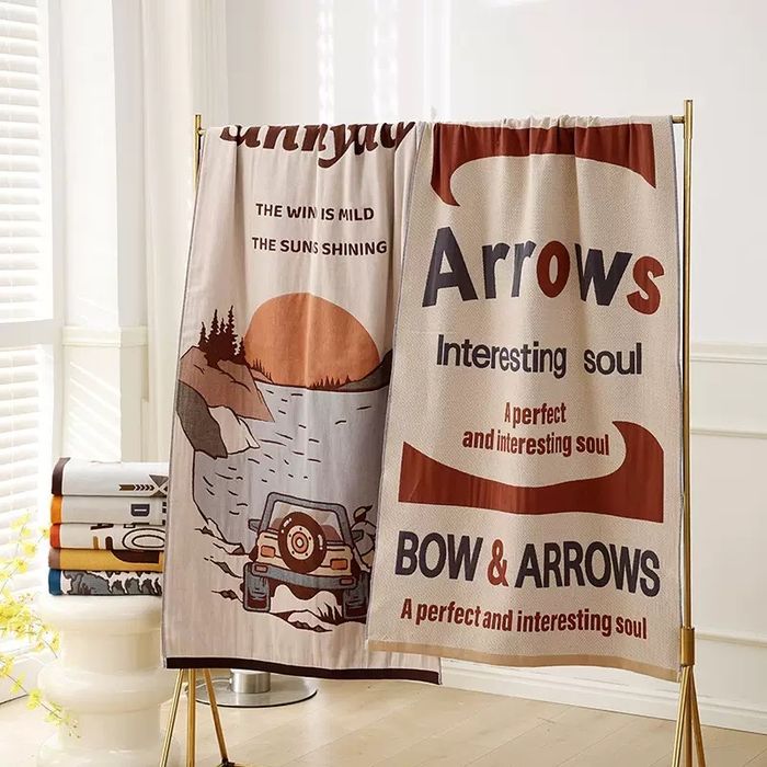 Полотенце муслиновое банное