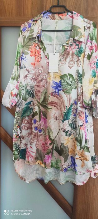 Дамска рокля сатен