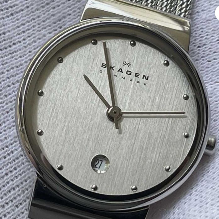Ceas dama Skagen silver,  35Sss1 Analog Quartz Women Ladies Danish Design