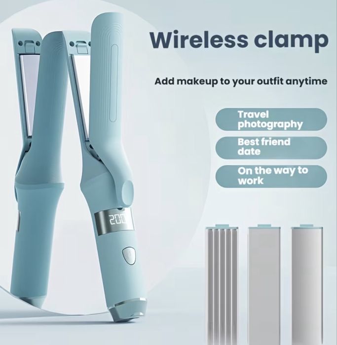 Безжична преса за коса