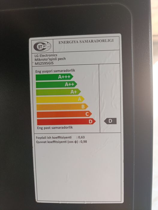 Микроволновая печь LG NeoChef Smart Inverter MS2595GIS