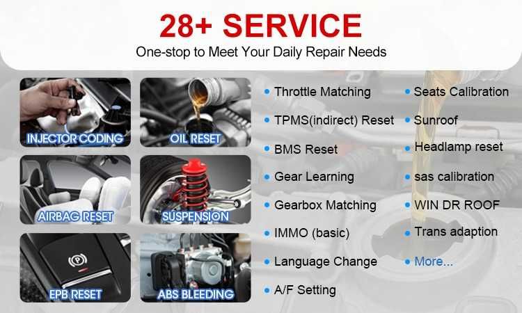 Autel MK808S-TS Tester Original Diagnoză Auto Profesională Multimarcă