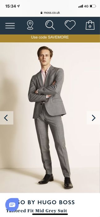 Мъжки костюм Hugo BOSS