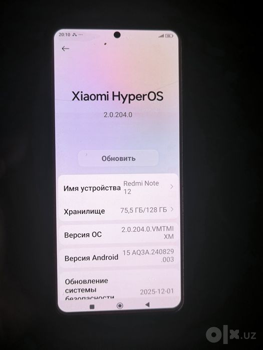 Redmi note 12 сотилади