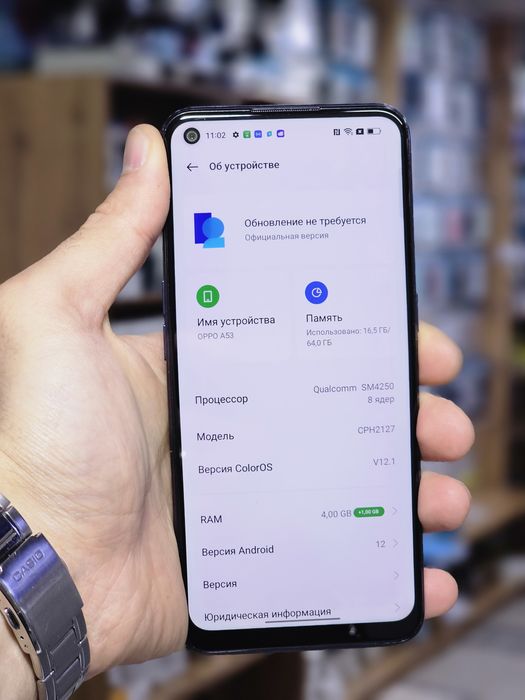 Oppo A53 Snapdragon 460 4gb 64gb 90Гц NFC TYPE-C