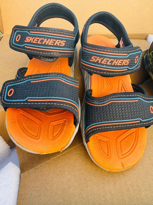 Sketchers светещи сандали за момче Skechers Boys' Hypno-Splash Sandals