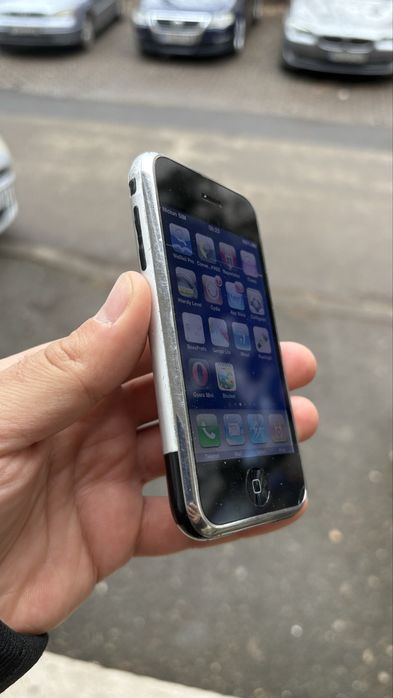iPhone 2g Primul iPhone A1203-Functional-16GB-De Colectie-Rar-Deosebit