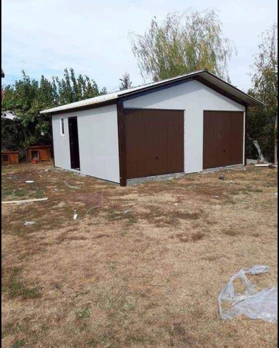 Vindem garaje pe structură metalică și magazine