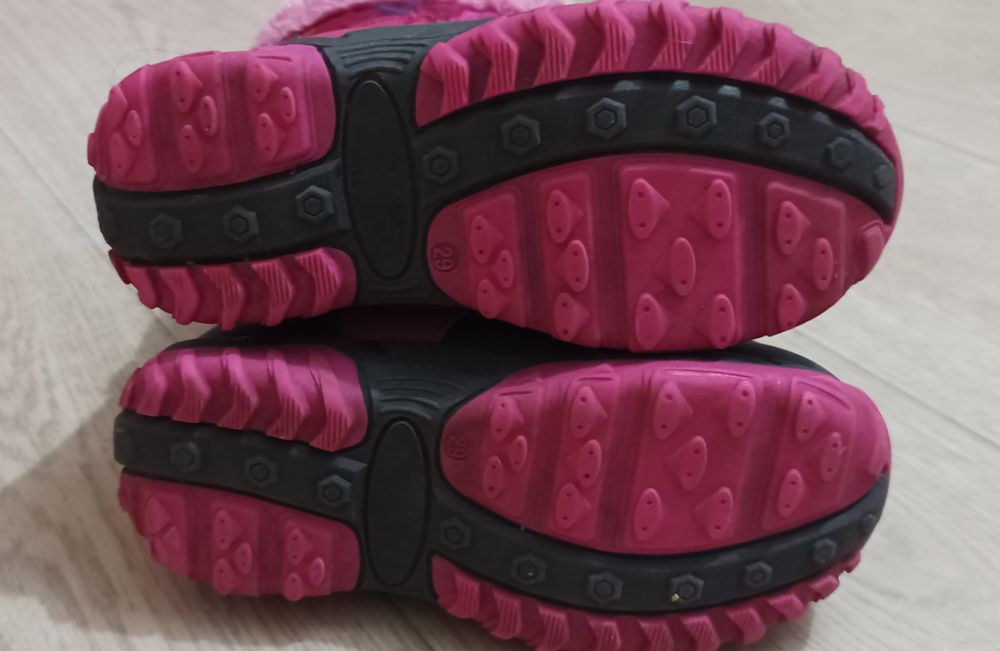 Сапоги для девочки, дутыши, демисезонные, водонепроницаемые.