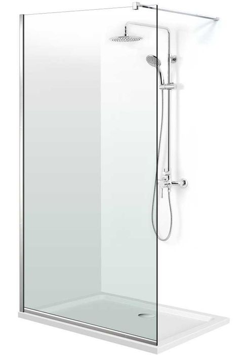 Panou dus sticla 8 mm, 90x195 cm, tratat anticalcar, sigilat