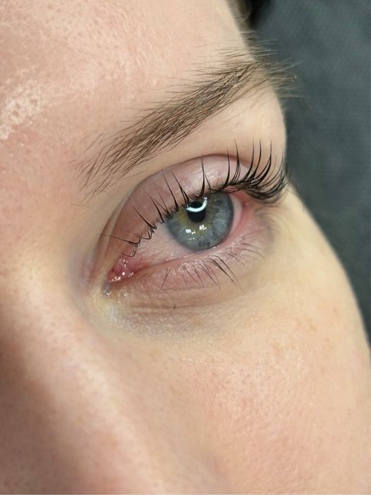 Ламинирование ресниц и бровей