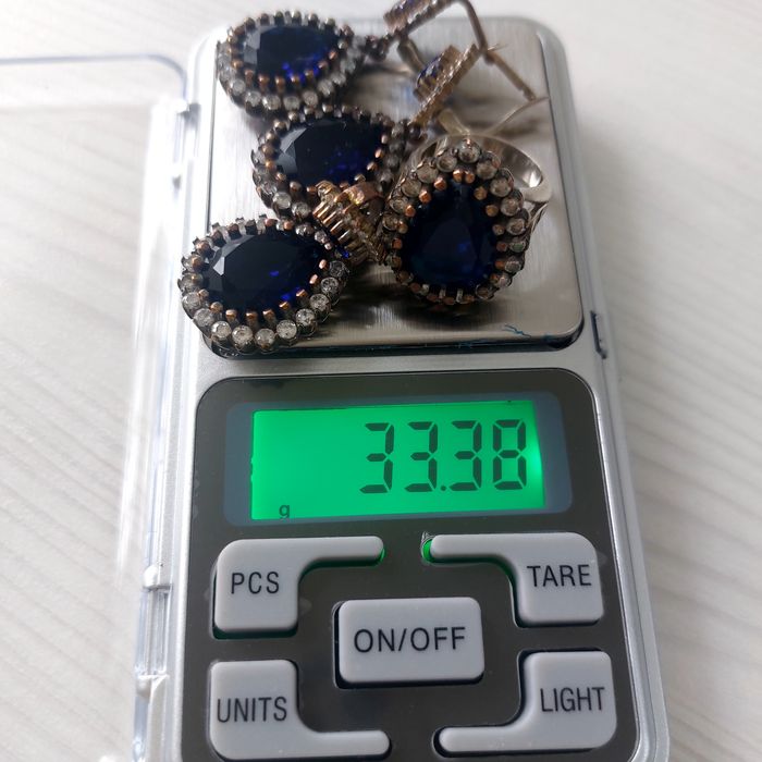 Серебро Күміс Комплект