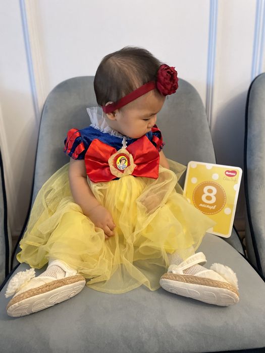 Платье белоснежки