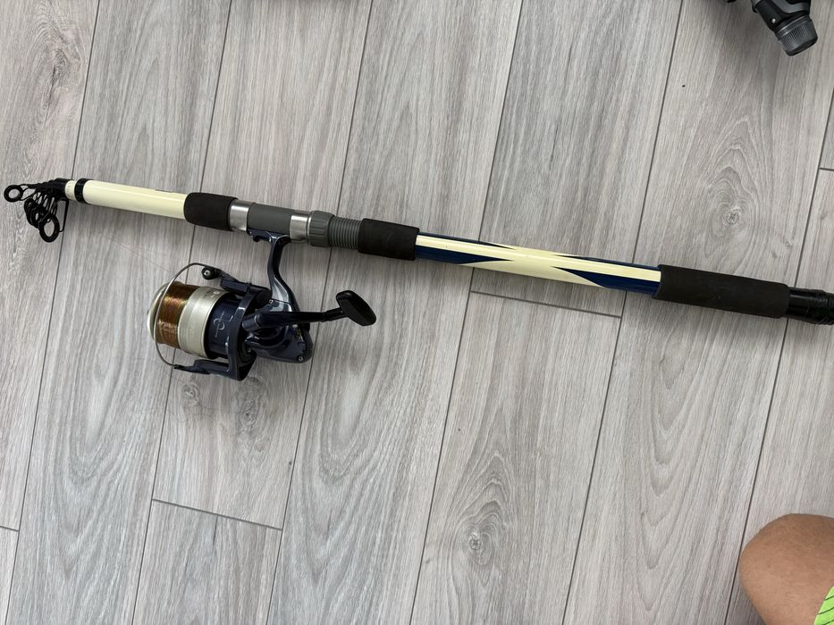 Lanseta telescopica Geologic Power Set carbon crap si somn dunare , nu okuma , shimano , daiwa