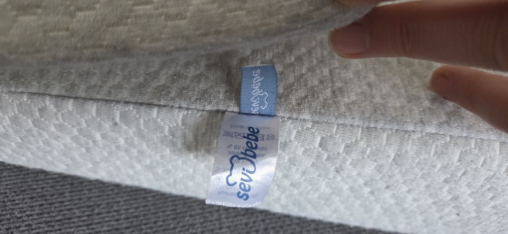 Sevi Baby Saltea antireflux pentru nou-născuți Gri