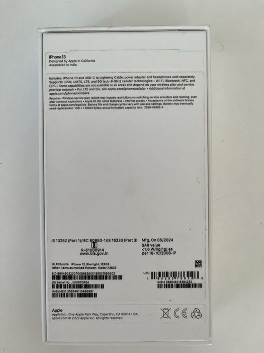 IPhone 13 акб 87% в отличном состоянии