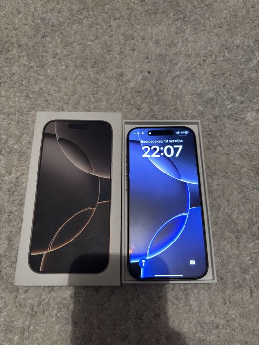 iPhone 16 pro, 128 гб, ёмкость 90