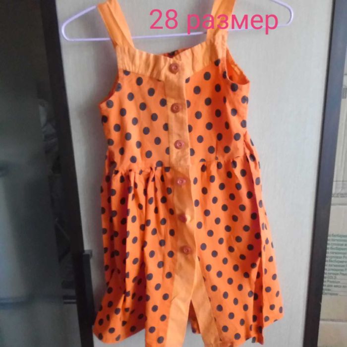 Платья в детский садик, размеры разные
