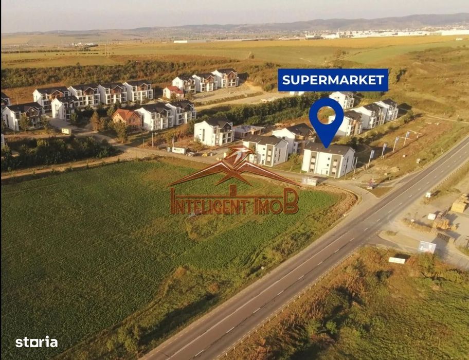 Apartament INTABULAT, 2 camere, et.1, la intrare in Cristian