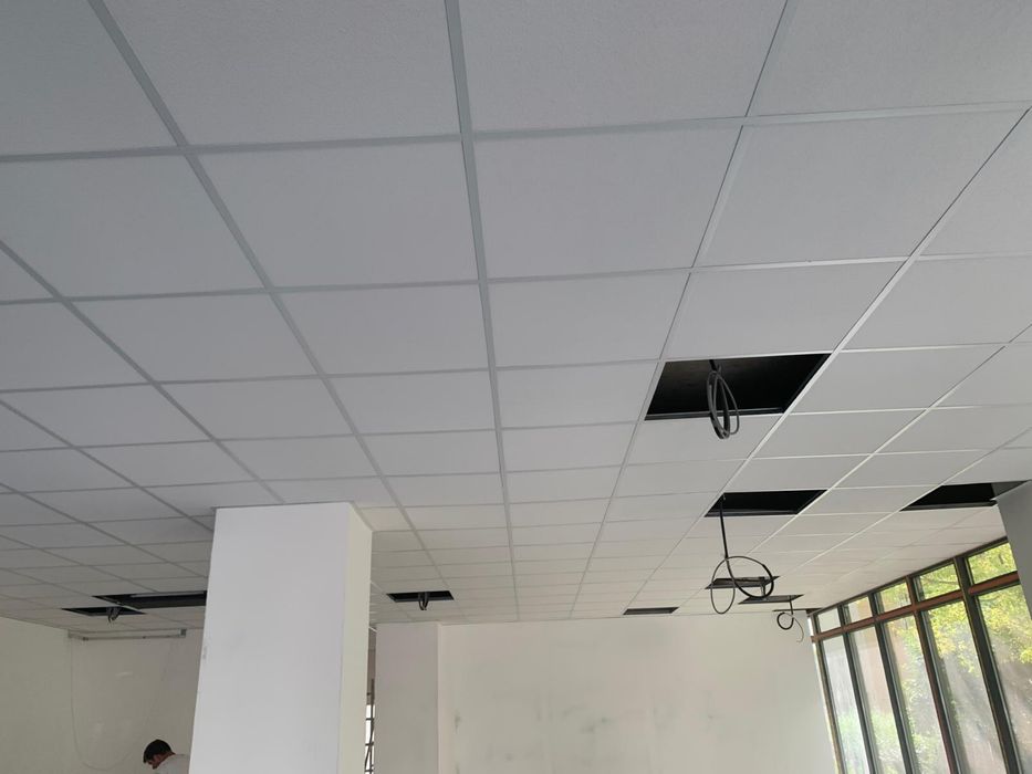 Tavan casetat Knauf 60x60, aprox 130mp