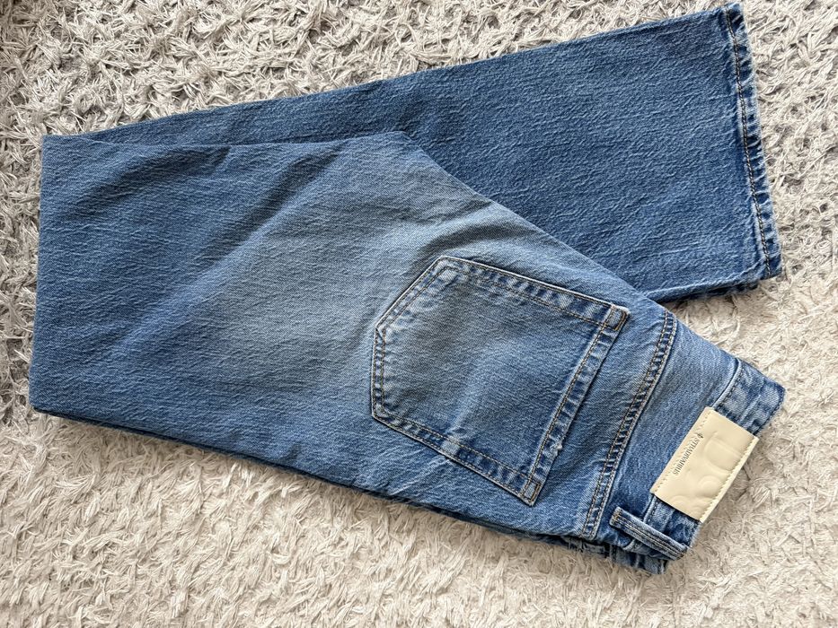 Сини дънки Stradivarius