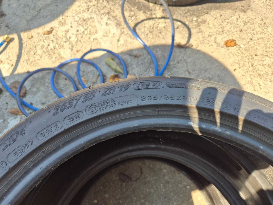 2 Anvelope de VARA - 265/35/19 - Michelin Pilot Super Sport MO - Stare F BUNA - DOT 2018 !